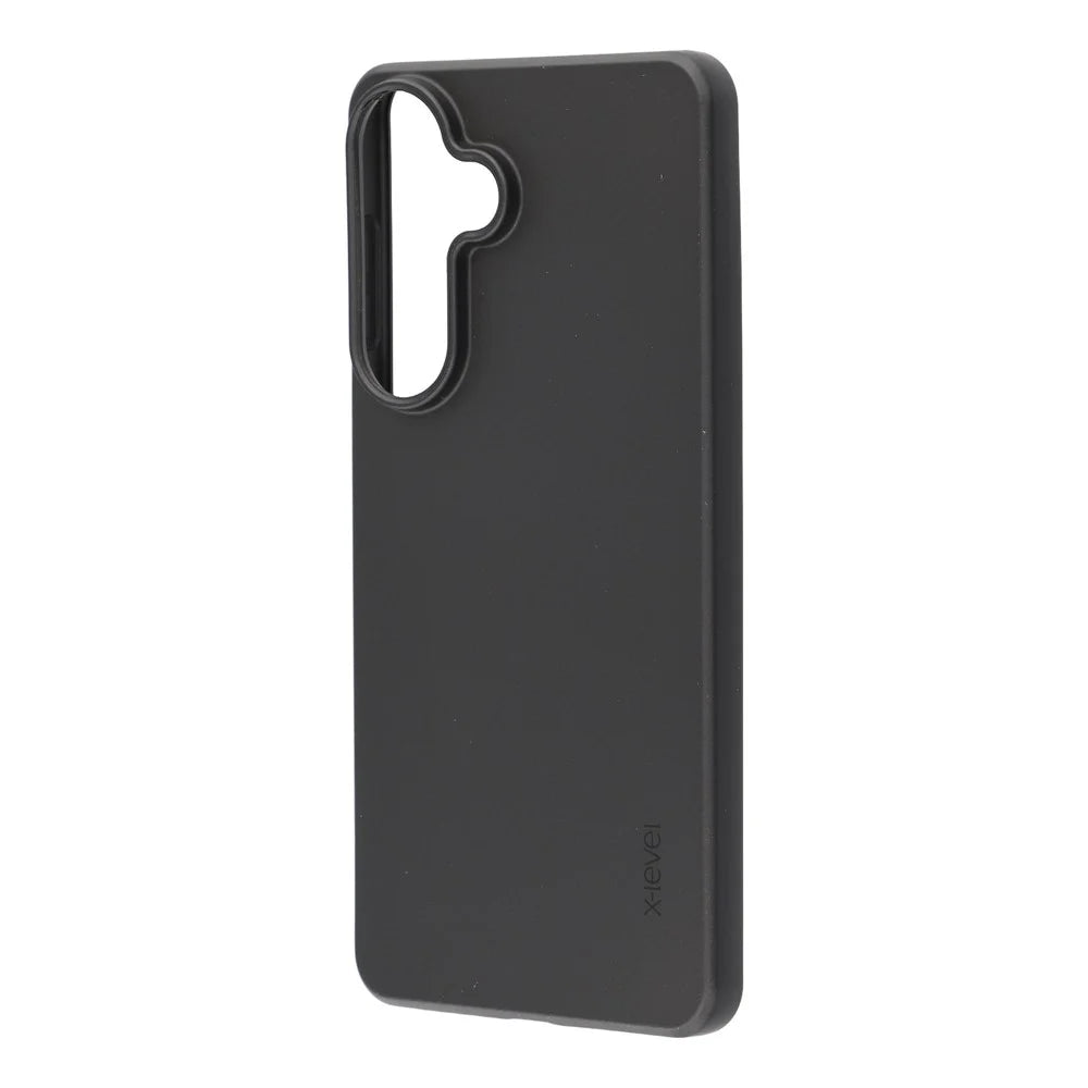 X-LEVEL Guardian Series For Samsung Galaxy S26 Case Soft TPU Frosted Protective Phone Cover - Black - 4