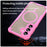 For Samsung Galaxy S26+ Magnetic Case TPU + PC Phone Back Cover - Pink - 3