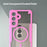 For Samsung Galaxy S26+ Magnetic Case TPU + PC Phone Back Cover - Pink - 4