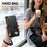 For iPhone 18 Pro Max / 17 Pro Max Case Zipper Pocket TPU PU Leather Wallet Phone Cover with Strap - Black - 7