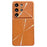 For Samsung Galaxy S26 Ultra Case CD Veins Shockproof Slim PC Phone Back Cover - Orange - 1