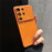 For Samsung Galaxy S25 Ultra Case CD Veins Shockproof Slim PC Phone Back Cover - Orange - 2