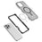 For iPhone 16 Pro Magnetic Case Matte Skin Touch TPU PC Anti Drop Phone Cover Compatible with MagSafe - Black - 4