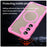 For Samsung Galaxy A56 5G Magnetic Case TPU + PC Phone Back Cover - Pink - 3