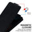 For Google Pixel 10 Pro XL Case Card Holder Vertical Flip Leather Phone Cover with Crossbody Shoulder Strap - Black - 5