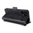 For Nothing Phone (3a) Lite 5G Leather Case Magnetic Closure Wallet Stand Phone Cover with Crossbody Strap - Black - 4