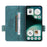 For Nothing Phone (3a) Lite 5G Case Leather Wallet Flip Phone Cover with Hardware Decor - Blue - 2