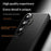 For Samsung Galaxy S26 Magnetic Case Carbon Fiber Texture PC + TPU Cover - Black - 5