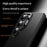 For Samsung Galaxy S26 Ultra Magnetic Case Carbon Fiber Texture PC + TPU Cover - Black - 5