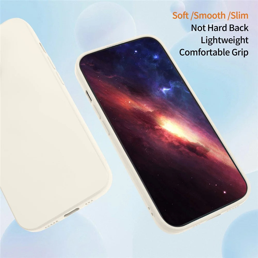 For Samsung Galaxy A18 5G /  A17 5G  /  A17 4G Case Precise Camera Cutouts Soft TPU Shockproof Phone Cover - White - 2