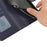 For Samsung Galaxy S26 Case 3D Rhombus Grid Imprinted Wallet Leather Phone Cover with Lanyard - Blue - 5