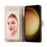 For Samsung Galaxy A57 5G Case TPU PU Leather Folio Flip Shockproof Phone Cover with Mirror - Beige - 3