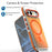 For Google Pixel 10  /  10 Pro Magnetic Case Cute Fluorescent Design TPU Acrylic Phone Back Cover - Orange - 3