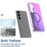 For Samsung Galaxy S25 Magnetic Case Cute Fluorescent Design TPU Phone Back Cover - Purple - 4