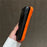 For iPhone 17 Pro Max Magnetic Case Snow Mountain Pattern PU Leather TPU PC Phone Back Cover with Lens Film - Orange - 5