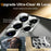 For Samsung Galaxy S26 Ultra Magnetic Case Electroplating Metal Frame Matte PC Phone Cover - Black - 5
