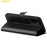 AMORUS For OnePlus Ace 6 5G Wallet Case Litchi Texture Shockproof Leather Flip Stand Phone Cover - Black - 4