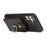 For Samsung Galaxy S26+ Case Card Holder Ring Kickstand TPU + PU Leather Phone Cover with Long Strap - Black - 3