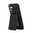 For Samsung Galaxy A57 5G Case Card Holder Kickstand Leather + TPU Phone Cover with Shoulder Strap - Black - 2