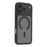 For iPhone 18 Pro Max / 17 Pro Max Case with Detachable Camera Cover Skin Touch TPU PC Phone Cover Compatible with MagSafe - Black - 1