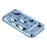 For iPhone Air Case Electroplated TPU Shell Meteorite Texture Phone Cover - Blue - 4