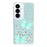 For Samsung Galaxy S26 Case Epoxy PVC Butterfly TPU Aesthetics Phone Cover - Green - 1