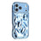 For iPhone 17 Pro Case Electroplated TPU Shell Meteorite Texture Phone Cover - Blue - 3