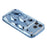For iPhone 17 Pro Case Electroplated TPU Shell Meteorite Texture Phone Cover - Blue - 6