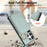 For Samsung Galaxy S26 Ultra Case Zipper Card Holder  PU Leather Phone Back Cover with Shoulder Strap - Blue - 6
