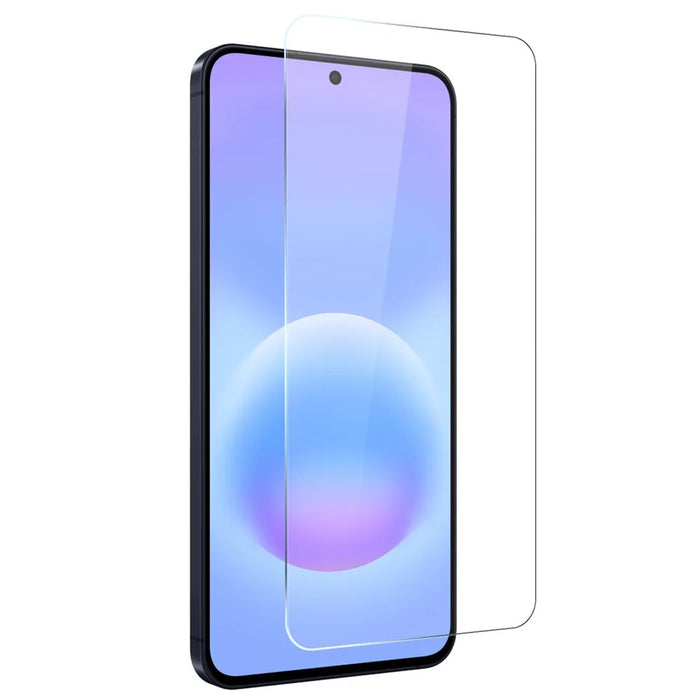For Samsung Galaxy A57 5G NORTHJO  TPU Phone Case Set with Front Screen Protector + Lens Film - Transparent - 3