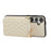 For Samsung Galaxy A57 5G Case Zipper Card Holder PU Leather Phone Back Cover with Shoulder Strap - Beige - 3