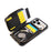For iPhone 18 Pro Max / 17 Pro Max Case Zipper Card Holder PU Leather Phone Back Cover with Shoulder Strap - Black - 2