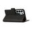 For Samsung Galaxy S26 Ultra Case Multi Card Slots Zipper Leather Phone Cover with Wrist Strap - Black - 4