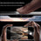 JAUCASE For iPhone 16 Pro Case Compatible with MagSafe PC Phone Cover with AI Touch Control Button - Transparent - 3