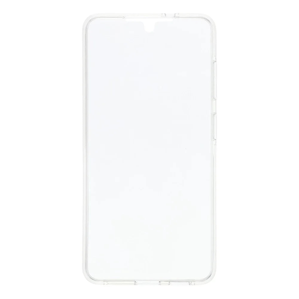 For Samsung Galaxy S26+ Case TPU Frame Clear Acrylic Back Cover with PET Film - Transparent - 3