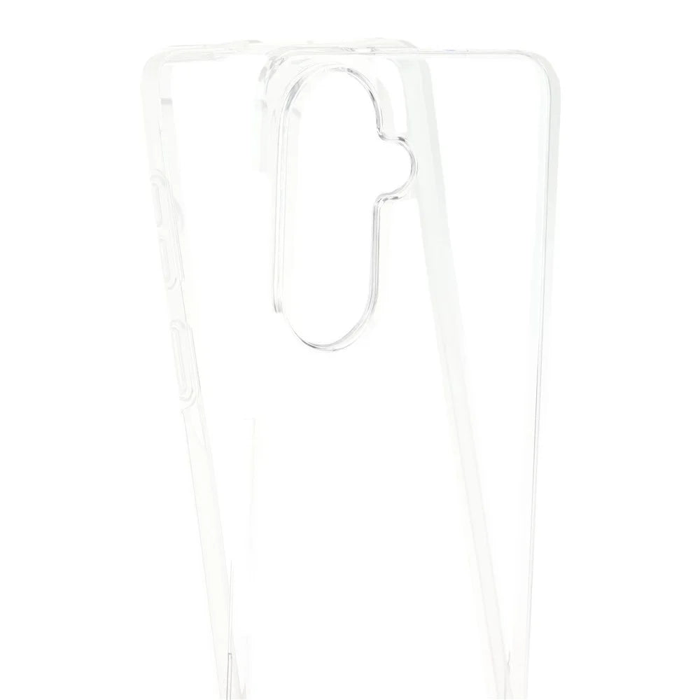 For Samsung Galaxy S26+ Case TPU Frame Clear Acrylic Back Cover with PET Film - Transparent - 5