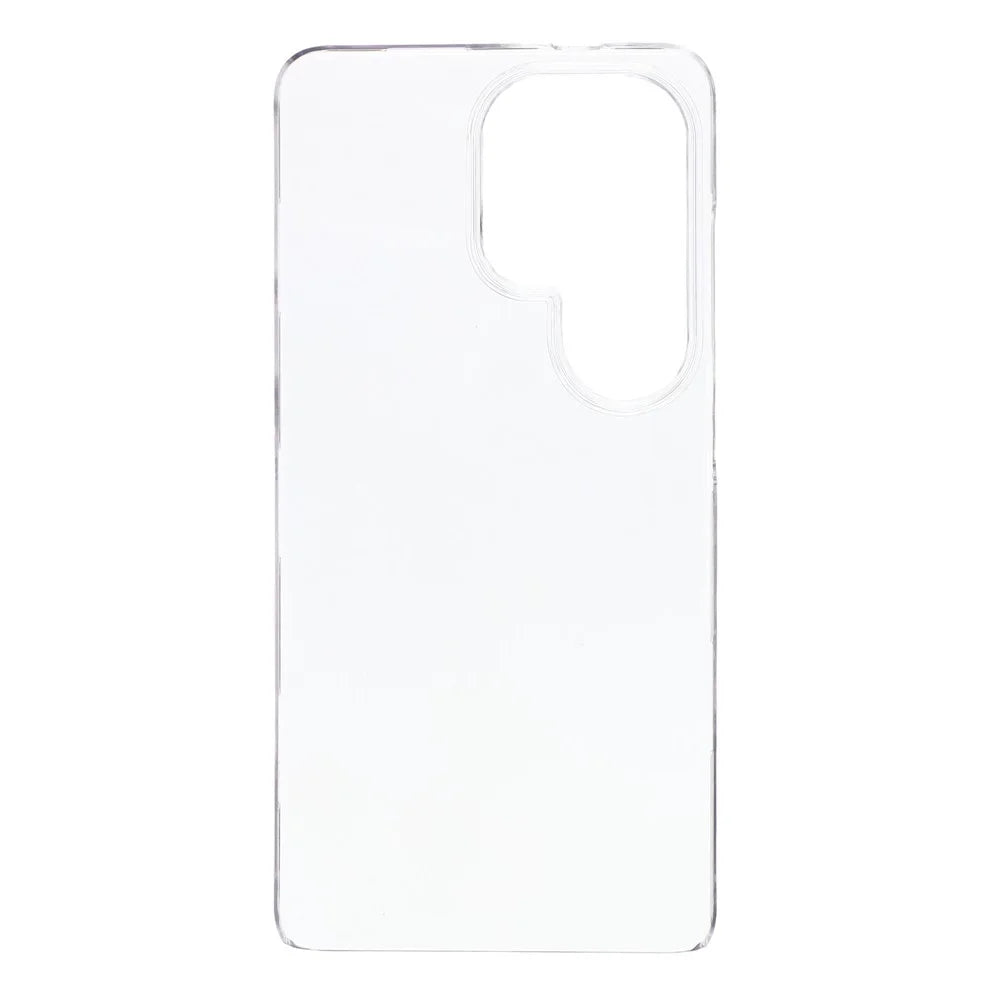 For Samsung Galaxy S26 Ultra Case TPU Frame Clear Acrylic Back Cover with PET Film - Transparent - 4