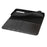 For Samsung Galaxy S25 FE Case Crazy Horse Texture Split Leather Wallet Phone Cover - Black - 6