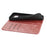 For Google Pixel 10a Case PU Leather Calf Textured Magnetic Closing Smart Phone Cover - Rose Gold - 7