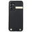 For Samsung Galaxy S26 Case TPU + PU Leather Hardware Decor Phone Cover with Card Holder - Black - 2