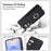 For Samsung Galaxy S26+ Case Vertical Flip PU Leather TPU PC Phone Cover with Ring Holder and Shoulder Strap - Black - 6