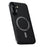 For Samsung Galaxy A37 5G Case PU TPU PC Phone Back Cover with Metal Lens Frame - Black - 2