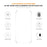 ENKAY HAT PRINCE For iPhone 17 Magnetic Case PC Clear Phone Cover with 9H Screen Protector + Aluminium Alloy Camera Lens Protector Compatible with MagSafe - Orange - 7