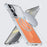 For Samsung Galaxy S26 Magnetic Case TPU Acrylic Phone Back Cover - Orange - 2
