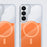 For Samsung Galaxy S26 Magnetic Case TPU Acrylic Phone Back Cover - Orange - 7