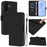For Samsung Galaxy A37 5G / A36 5G / A56 5G Case Solid Color Wallet Leather Phone Cover with Strap - Black - 2