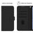 For Samsung Galaxy A37 5G / A36 5G / A56 5G Case Solid Color Wallet Leather Phone Cover with Strap - Black - 6