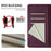 For Samsung Galaxy A57 5G Case Imprinted Honeycomb RFID Blocking Leather Phone Cover with Strap - Dark Purple - 5