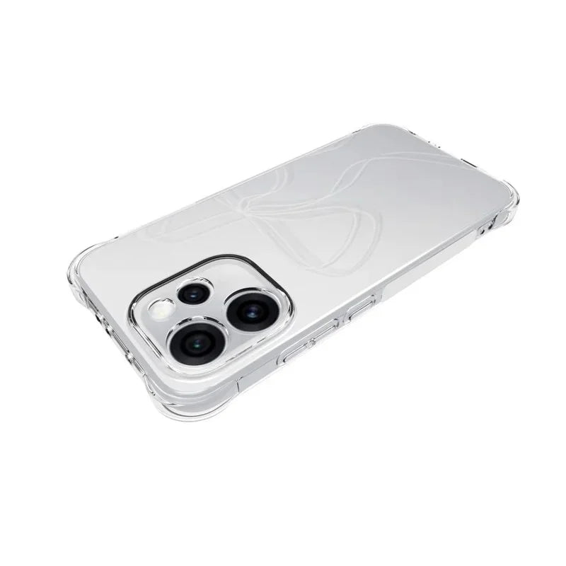 WANLONFENG For Oppo Reno15 5G (China) / Oppo Reno15 Pro 5G (Global) TPU Case  WL2 Series 2.0mm Phone Cover with 2Pcs Tempered Glass Films - Transparent - 3