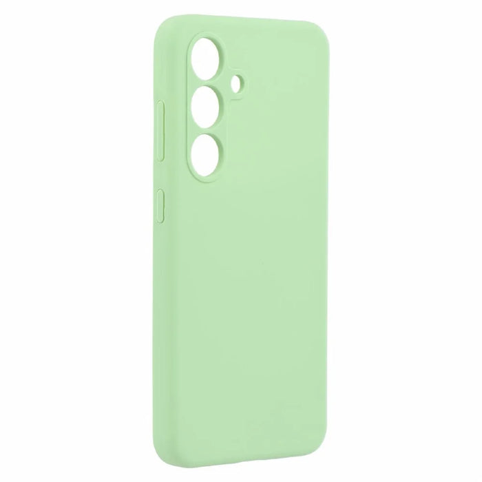 For Samsung Galaxy S26+ Cell Phone Case Liquid Silicone Dropproof Cover - Green - 4